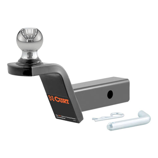 45155 Fusion Ball Mount with 2 Ball (2 Shank, 7500 lbs, 2 Rise)
