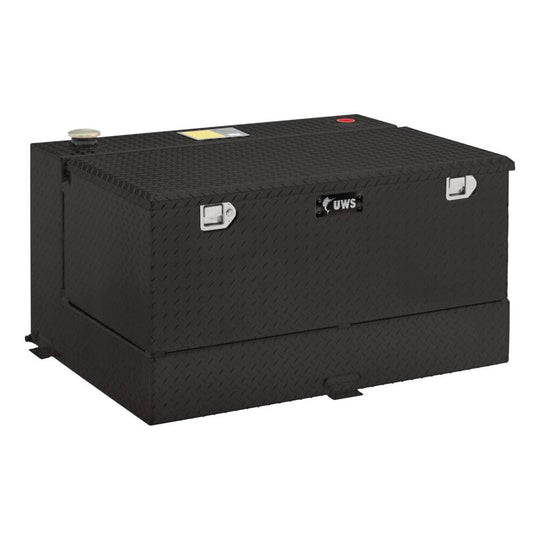 TT100CBB Gloss Black 100-Gallon Combo Aluminum Transfer Tank
