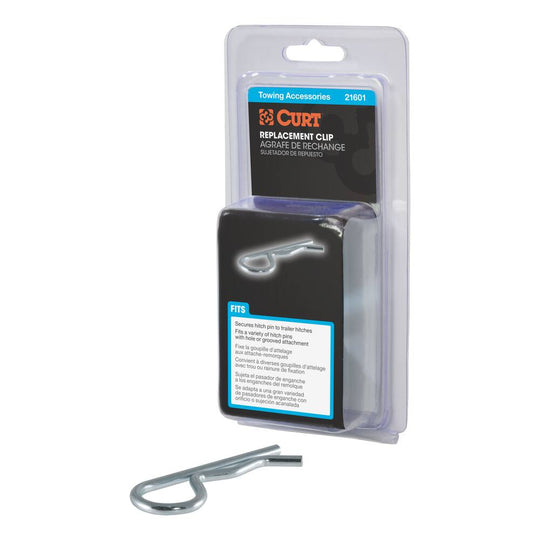 21601 Hitch Clip (Fits 1/2 or 5/8 Pin, Zinc, Packaged)