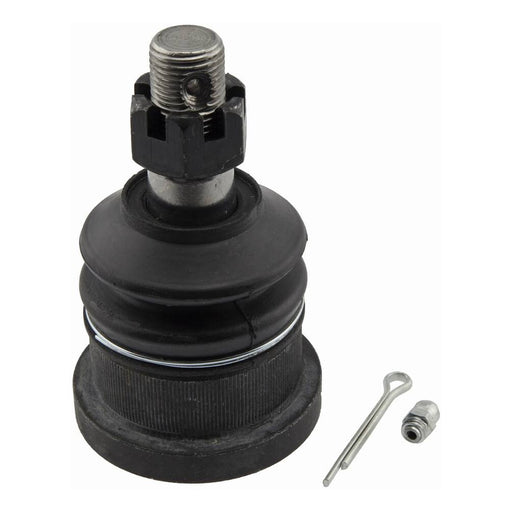 A 3548685 Pro-Series OE Ball Joint assembly with a cotter pin and nut placed beside it on a white background.
