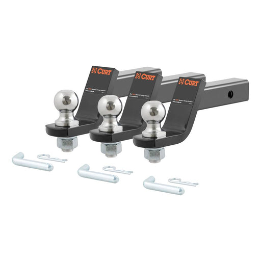 45057 Loaded Ball Mounts with 2 Balls, 4 Drop, 3-Pack