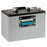 A gray 8A31DTM Pro-Series AGM Group 31 Deep Cycle Battery with a black top and handles, featuring a label and terminal posts.