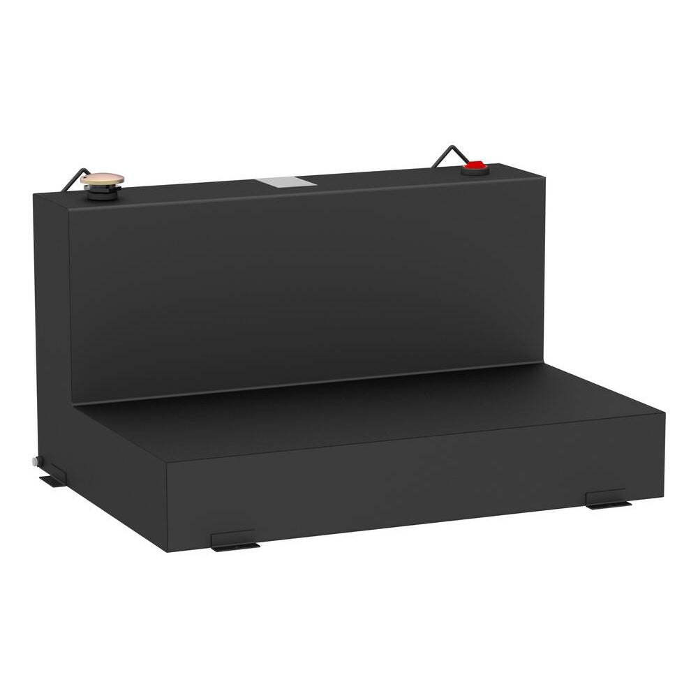 ST85LMB Matte Black 85-Gallon L-Shape Steel Transfer Tank
