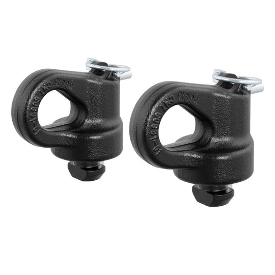 60691 OEM Puck System Safety Chain Anchors, Chevy, Ford, GMC