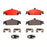 P10023N Brembo Brake Pad