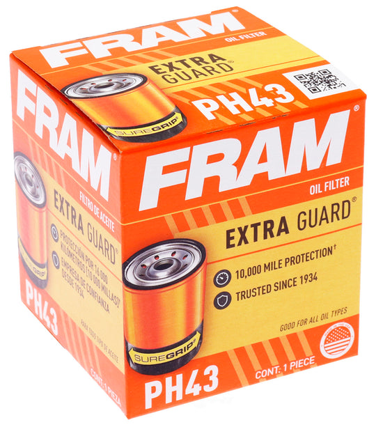 PH43 FRAM Extra Guard Oil Filter