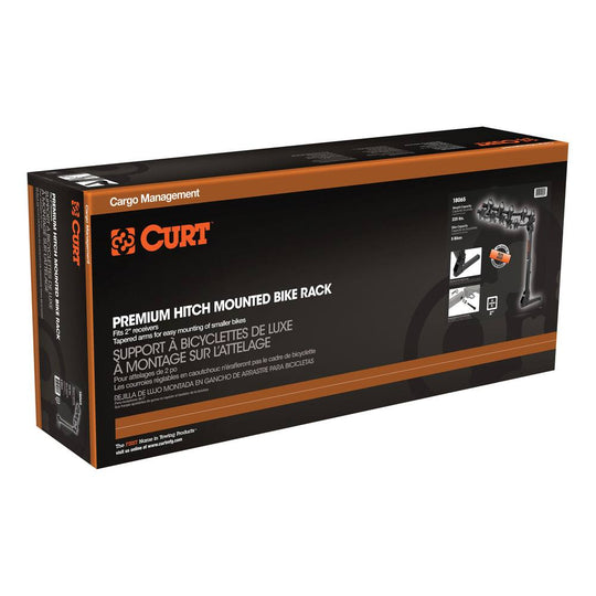 18065 Premium Hitch-Mounted Bike Rack (5 Bikes, 2 Shank)