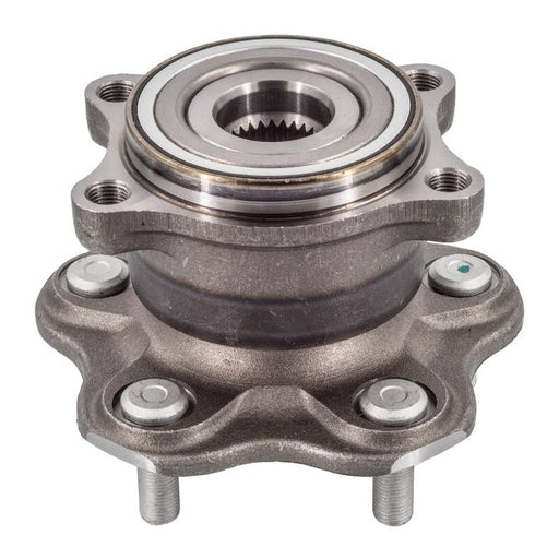 Close-up of a PS50008 ProSeries OE Hub Bearing Assembly, featuring bolts and a central opening with splines.