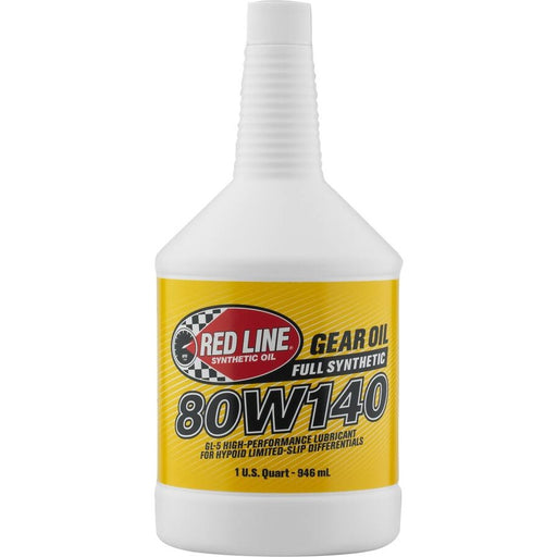 58104 Red Line GL5 Synthetic Differentials Gear Oil, 946mL
