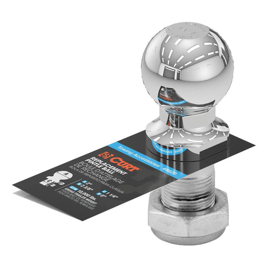 48820 Replacement 2 Pintle Ball (10,000 lbs., 1-1/4 Shank)