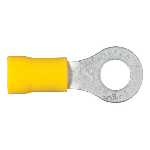 59534 Ring Terminals (12-10 Wire Gauge, 1/4 Stud Size, 100-Pack)