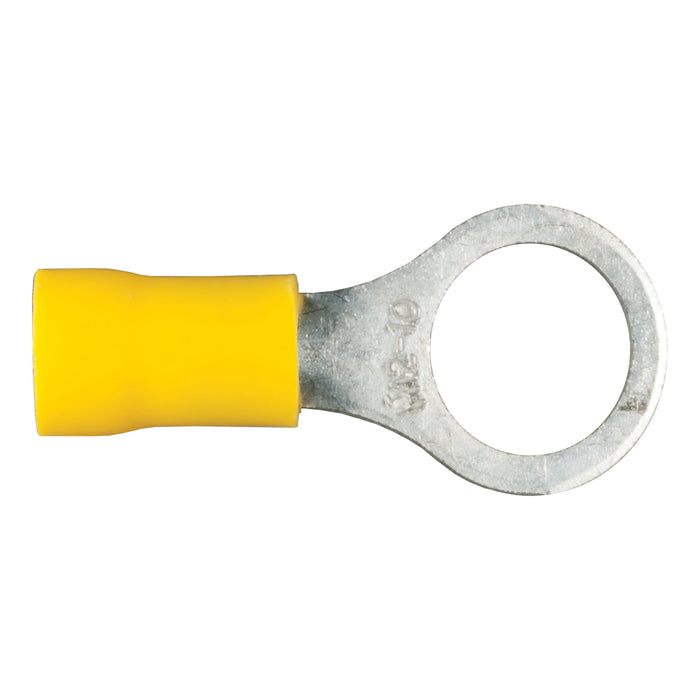 59538 Ring Terminals (12-10 Wire Gauge, 3/8 Stud Size, 100-Pack)