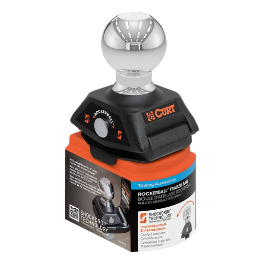 40249 RockerBall 2-5/16 Cushion Hitch Ball (1-1/4 Shank, 12000 lb)