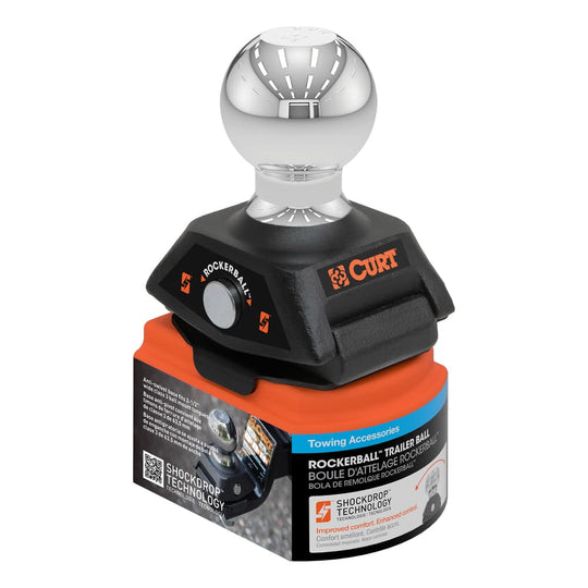 40248 RockerBall 2-5/16 Cushion Hitch Ball (1 Shank, 7500 lb)