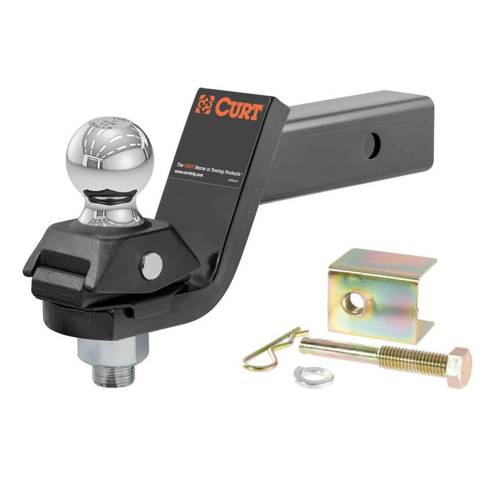 45143 RockerBall Cushion Hitch with 2 Ball (2 Shank, 7.5K lb)