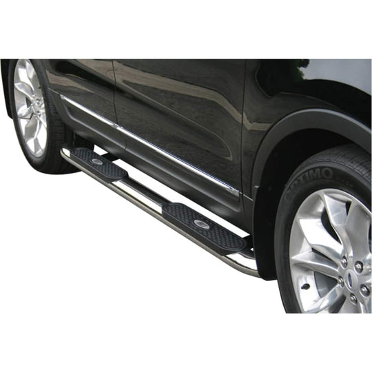 S223039-2 Aries 4 Oval Side Bars, Polished Stainless