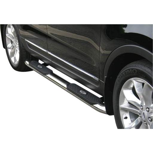 S222009-2 Aries 4 Oval Side Bars, Polished Stainless