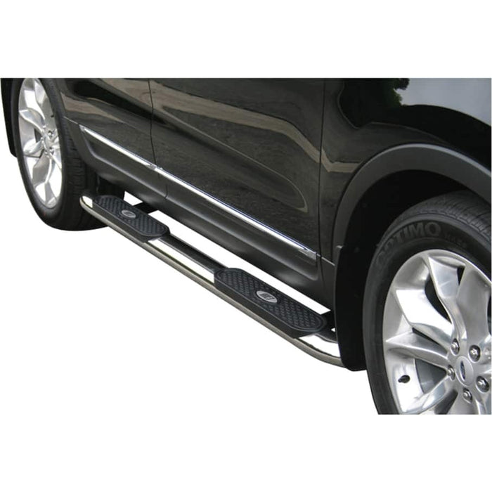 S222009-2 Aries 4 Oval Side Bars, Polished Stainless