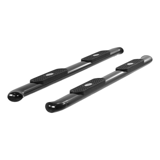 S224013 Aries 4 Oval Side Bars, Black