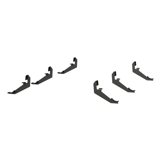S224052 Aries 4 Oval Side Bars, Black