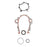 TCS46089 Fel-Pro Timing Cover Gasket Set