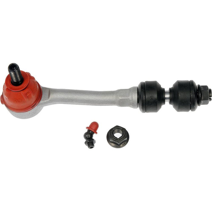 A SK7274RD PROSERIES XD Stabilizer Bar Link Kit featuring a red dust boot, two nuts, and a grease fitting, displayed on a white background.