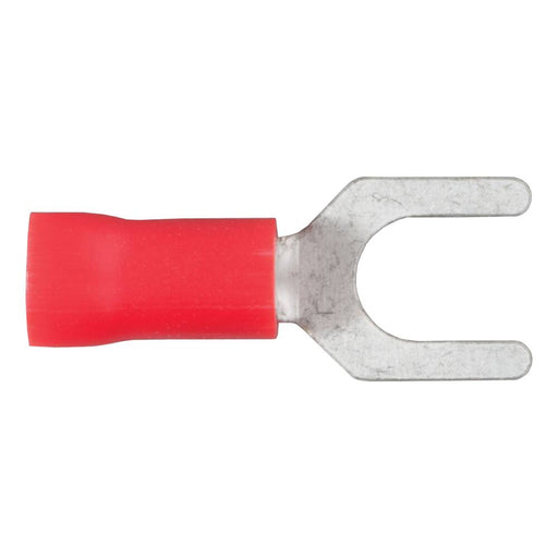 59611 Spade Terminals (22-18 Wire Gauge, #10 Stud Size, 100-Pack)