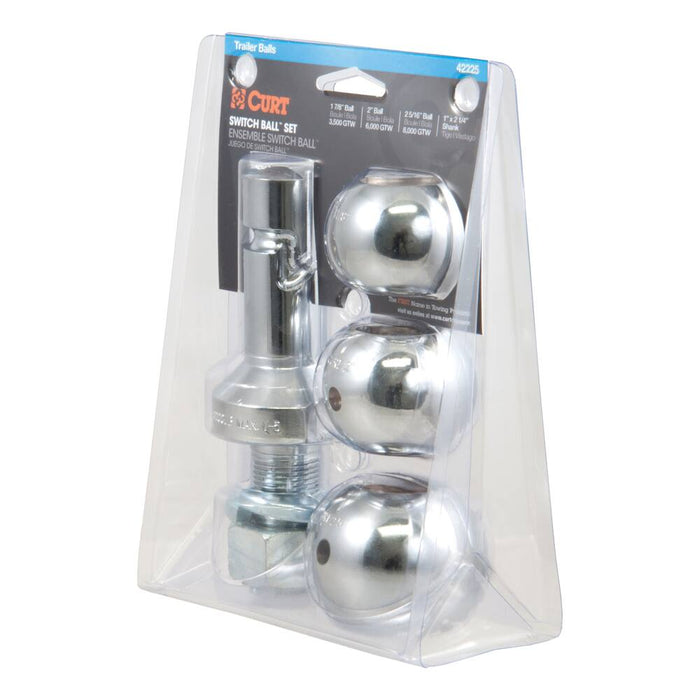 42225 Switch Ball Set (1-7/8, 2 & 2-5/16 Balls, 1x2-1/4 Shank)
