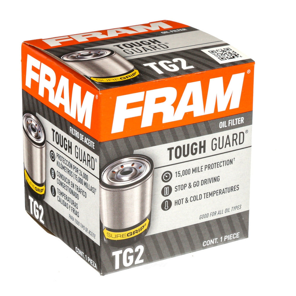 TG2 FRAM Tough Guard Oil Filter