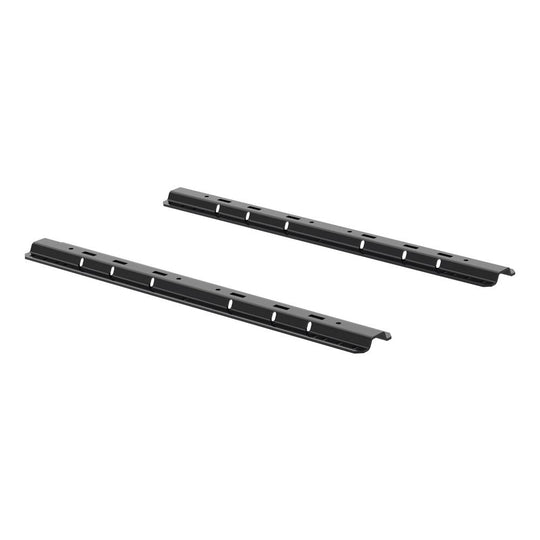 16104 Universal 5th Wheel Base Rails, 25K (Gloss Black)