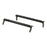 16150 Universal 5th Wheel Base Rails (Gloss Black)