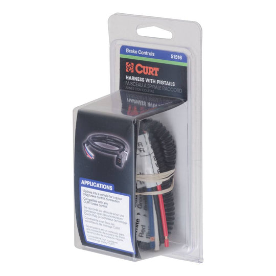 51515 Universal Trailer Brake Controller Harness with Pigtails