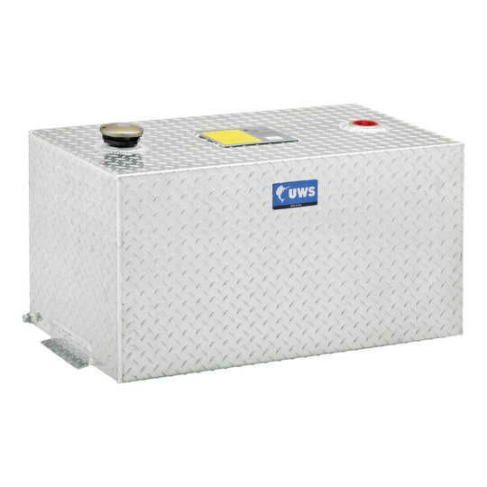 TT45RTP UWS Rectangle Aluminum Transfer Tank, 45-Gallon