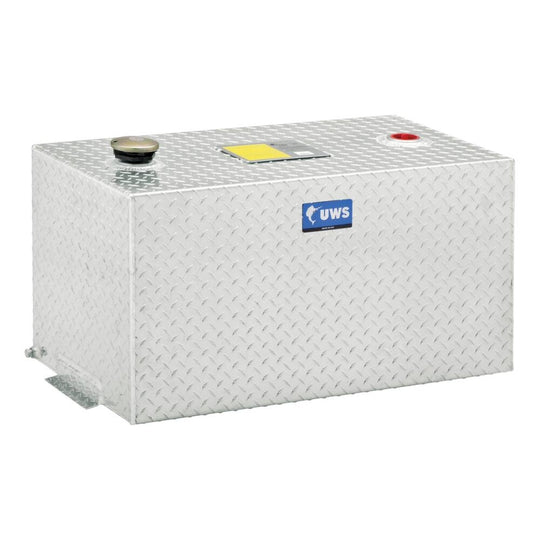 TT50RTP UWS Rectangle Aluminum Transfer Tank, 50-Gallon