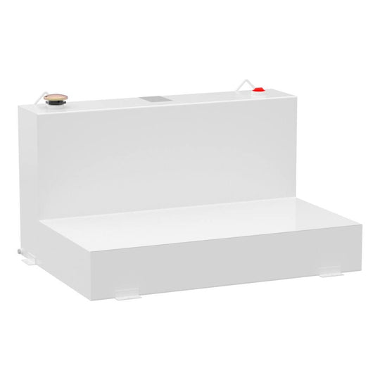 ST85LW White 85-Gallon L-Shape Steel Transfer Tank