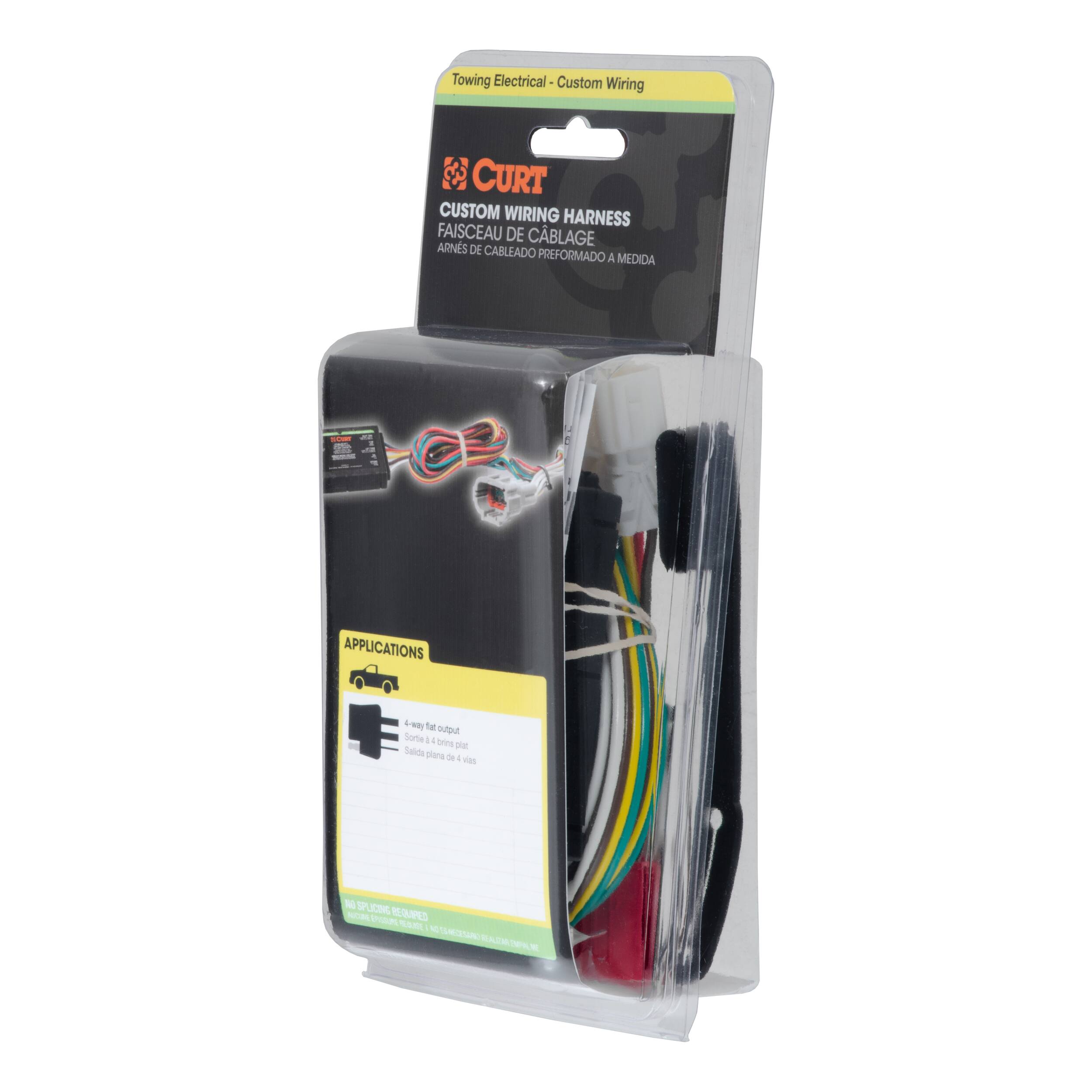 Custom Wiring Harness, 4-Way Flat Output, Select Scion xB