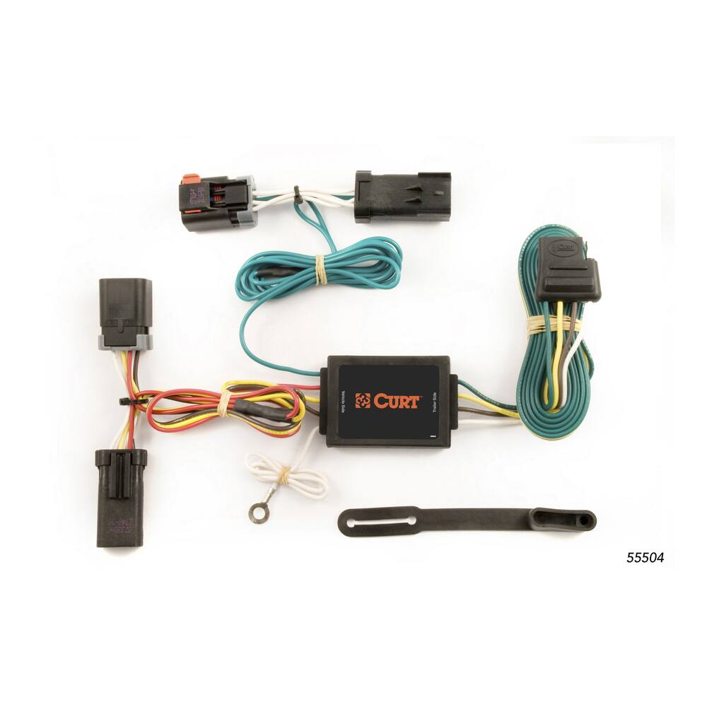 55504 Wiring Harness 4-Way Output, Select Ram 1500, 2500, 3500